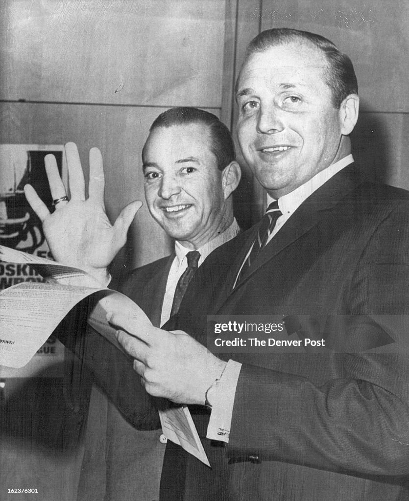JAN 11 1967, 2-1-1967, JUL 28 1967, JUL 30 1967; Schmidt Signs Five-Year Contract to Coach Lions --