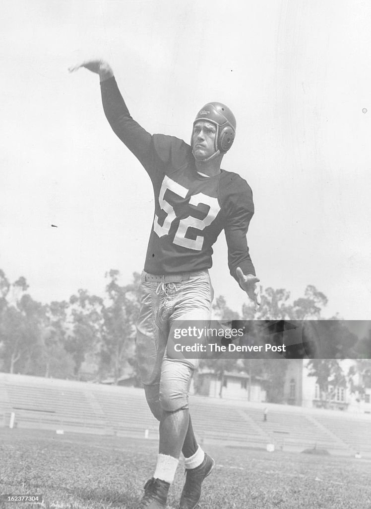8-7-1949; When the word that "Gilmer is ready" spread throughout the National Football league camps