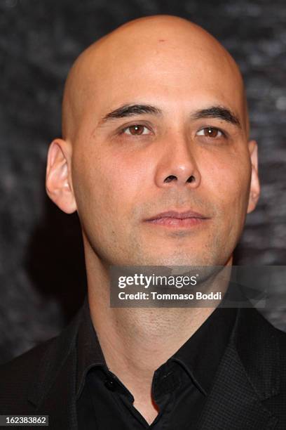 Director Kim Nguyen attends the 85th annual Academy Awards Foreign Language Film Award photo-op held at the Dolby Theatre on February 22, 2013 in...