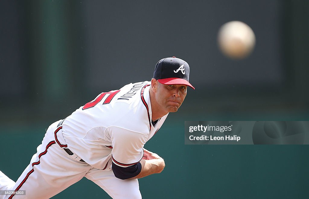 Detroit Tigers v Atlanta Braves