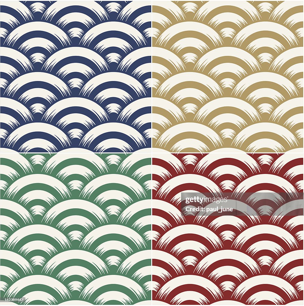 One Pattern Sea Wave Seamless Ocean Wave Pattern High-Res Vector Graphic - Getty Images