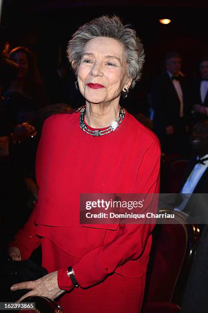 Emmanuelle Riva attends the Cesar Film Awards 2013 at Theatre du Chatelet on February 22, 2013 in Paris, France.