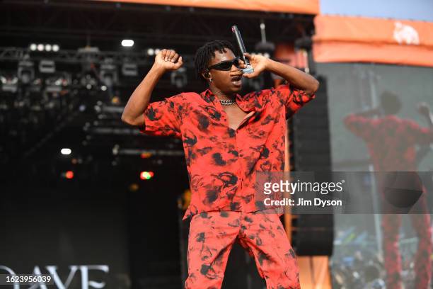 Lucky Daye performs at Stormzy's 'This Is What We Mean Day' during All Points East Festival 2023 at Victoria Park on August 18, 2023 in London,...