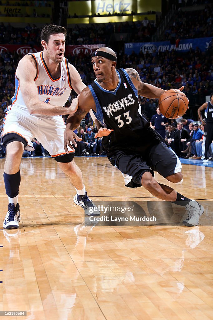 Minnesota Timberwolves v Oklahoma City Thunder