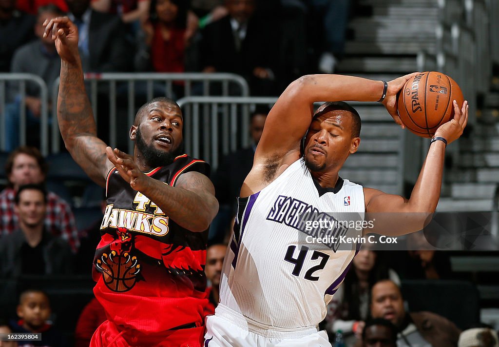 Sacramento Kings v Atlanta Hawks