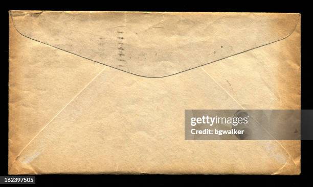 old envelope (xxl) - large envelope stock pictures, royalty-free photos & images