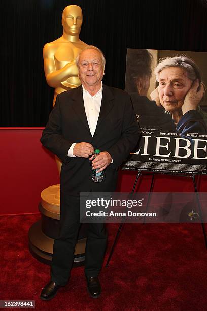 Prodicer Veit Heiduschka of the film 'Amour' attends the 85th annual Academy Awards Foreign Language Film Award photo-op held at the Dolby Theatre on...