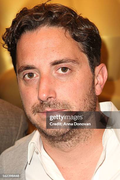 Director Pablo Larrain of the film 'No' attends the 85th annual Academy Awards Foreign Language Film Award photo-op held at the Dolby Theatre on...