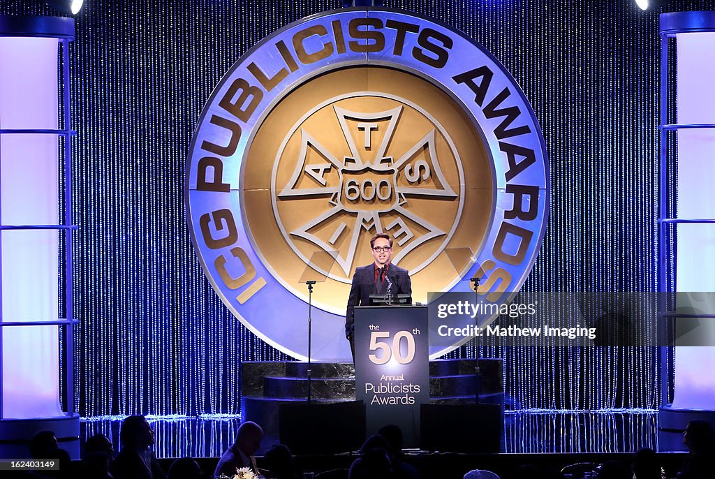 50th Annual ICG Publicists Awards - Inside