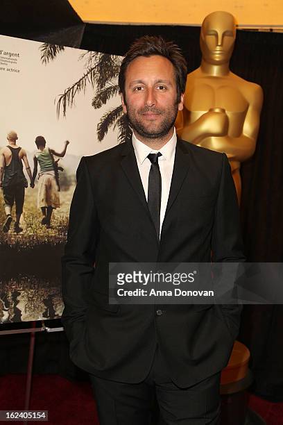Nicolas Bulduc of the film 'War Witch' attends the 85th annual Academy Awards Foreign Language Film Award photo-op held at the Dolby Theatre on...