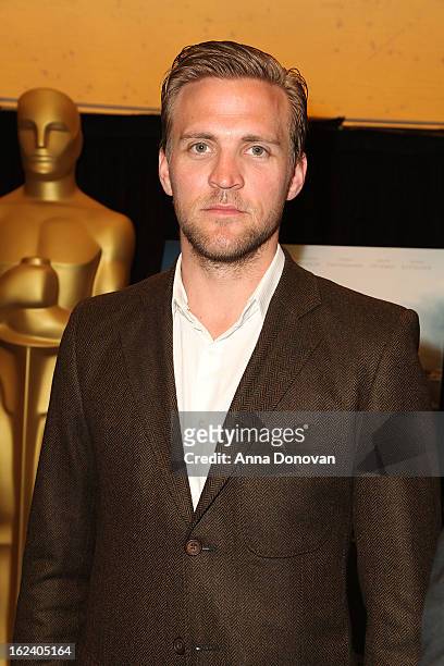 Actor Tobias Santelmann of the film 'Kon-Tiki' attends the 85th annual Academy Awards Foreign Language Film Award photo-op held at the Dolby Theatre...