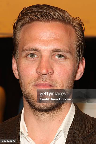 Actor Tobias Santelmann of the film 'Kon-Tiki' attends the 85th annual Academy Awards Foreign Language Film Award photo-op held at the Dolby Theatre...