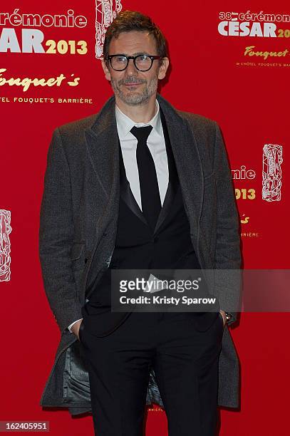 Michel Hazanavicius attends the Cesar Film Awards 2013 at Le Fouquet's on February 22, 2013 in Paris, France.