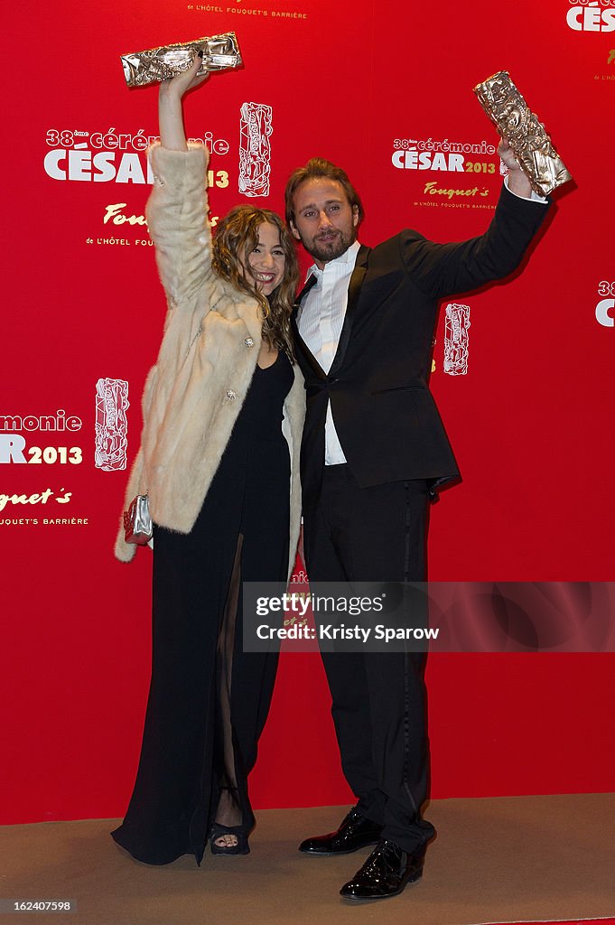 Red Carpet Arrivals At Le Fouquets - Cesar Film Awards 2013