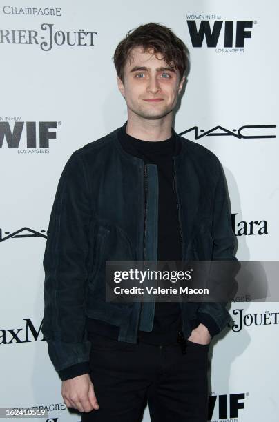 Daniel Radcliffe attends the 6th Annual Women In Film Pre-Oscar Party hosted by Perrier Jouet, MAC Cosmetics and MaxMara at Fig & Olive Melrose Place...