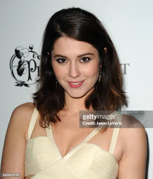 Actress Mary Elizabeth Winstead attends the 6th annual Women In Film pre-Oscar cocktail party at Fig & Olive Melrose Place on February 22, 2013 in...