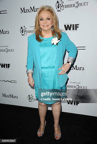 Actress Jacki Weaver attends the 6th annual Women In Film pre-Oscar cocktail party at Fig & Olive Melrose Place on February 22, 2013 in West...