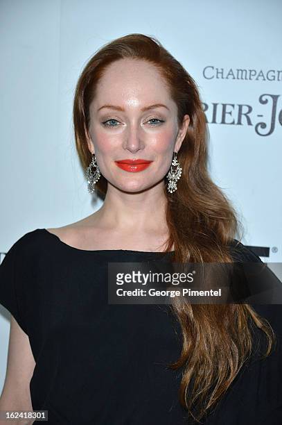Actress Lotte Verbeek attends the 6th Annual Women In Film Pre-Oscar Party hosted by Perrier Jouet, MAC Cosmetics and MaxMara at Fig & Olive on...
