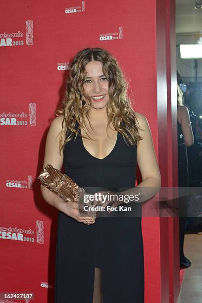 Izia Higelin attends the Awards Room - Cesar Film Awards 2013 at the Theatre du Chatelet on February 22, 2013 in Paris, France.