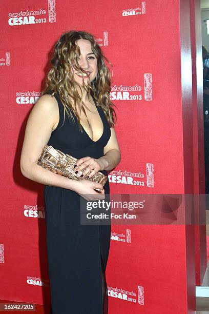 Izia Higelin attends the Awards Room - Cesar Film Awards 2013 at the Theatre du Chatelet on February 22, 2013 in Paris, France.