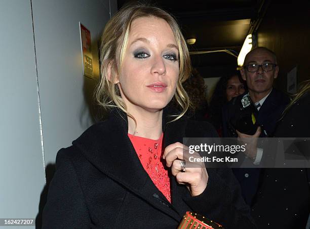 Ludivine Sagnier attends the Awards Room - Cesar Film Awards 2013 at the Theatre du Chatelet on February 22, 2013 in Paris, France.