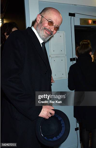 Jacques Audiard attends the Awards Room - Cesar Film Awards 2013 at the Theatre du Chatelet on February 22, 2013 in Paris, France.