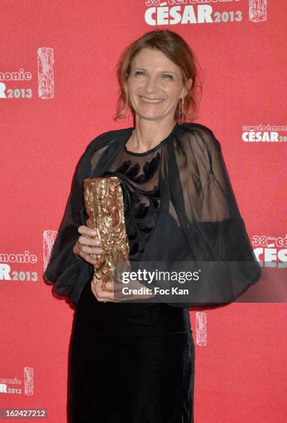 Katia Wyszkop attends the Awards Room - Cesar Film Awards 2013 at the Theatre du Chatelet on February 22, 2013 in Paris, France. S