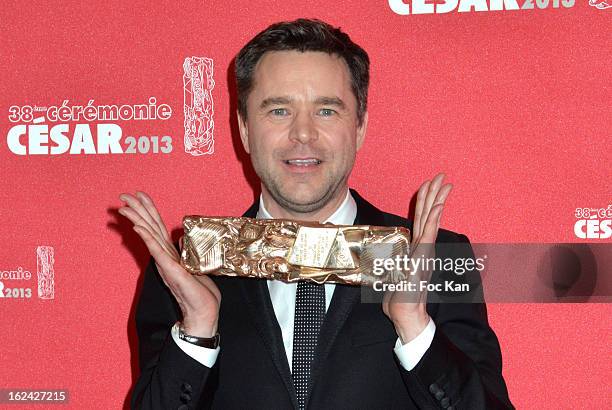 Guillaume de Tonquedec attends the Awards Room - Cesar Film Awards 2013 at the Theatre du Chatelet on February 22, 2013 in Paris, France.