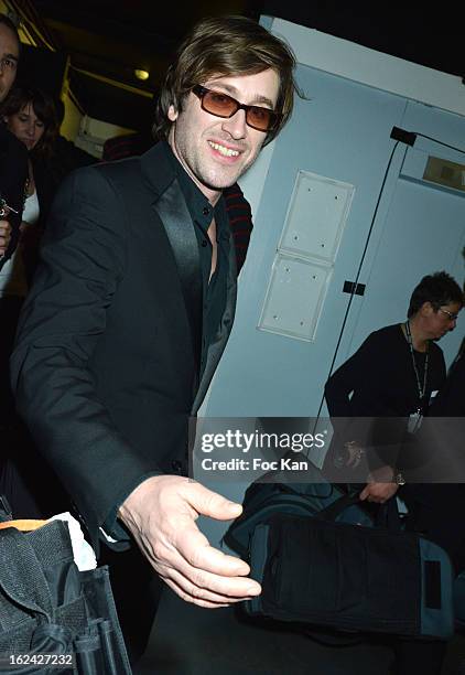 Thomas Dutronc attends the Awards Room - Cesar Film Awards 2013 at the Theatre du Chatelet on February 22, 2013 in Paris, France.