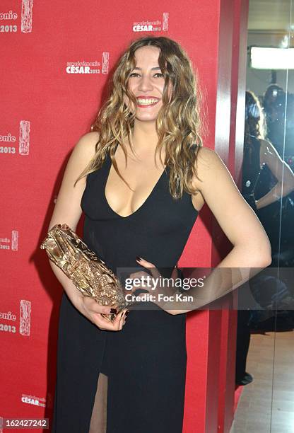 Izia Higelin attends the Awards Room - Cesar Film Awards 2013 at the Theatre du Chatelet on February 22, 2013 in Paris, France.