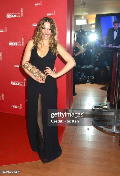 Izia Higelin attends the Awards Room - Cesar Film Awards 2013 at the Theatre du Chatelet on February 22, 2013 in Paris, France.