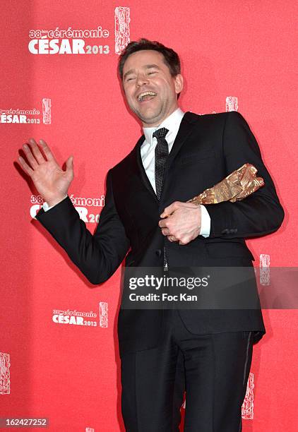 Guillaume de Tonquedec attends the Awards Room - Cesar Film Awards 2013 at the Theatre du Chatelet on February 22, 2013 in Paris, France.