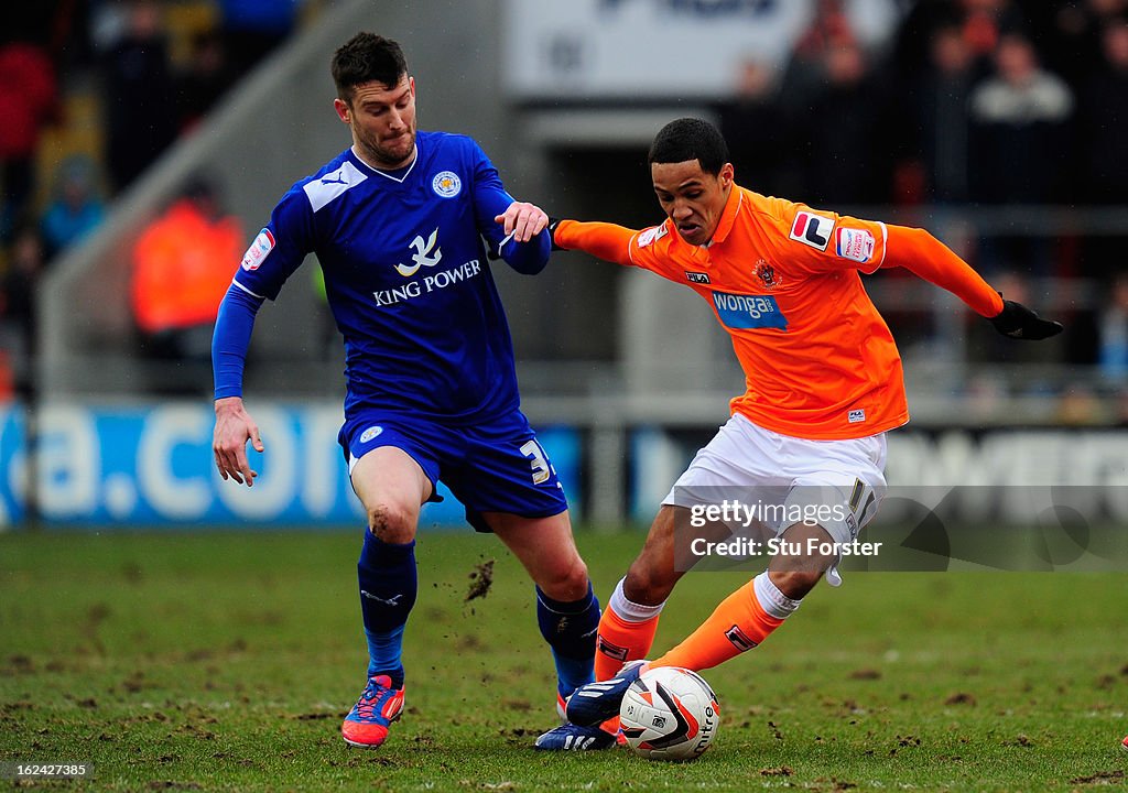 Blackpool v Leicester City - npower Championship