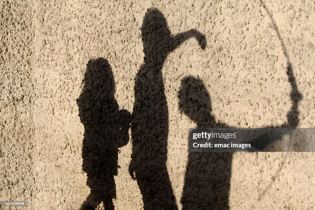 Three Shadows High-Res Stock Photo - Getty Images