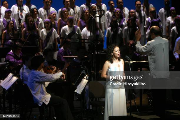 Mostly Mozart Festival presents Osvaldo Golijov's "La Pasion segun San Marcos." at Rose Theater on Saturday night, August 18, 2007.Thie image;Robert...