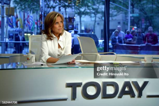 Meredith Viera in NBC's The Today Show on Wednesday morning, September 5, 2007.