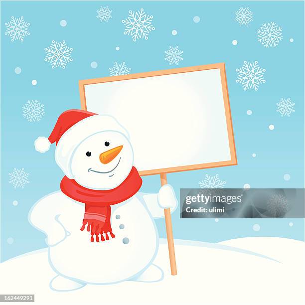snowman - whiteboard background stock illustrations
