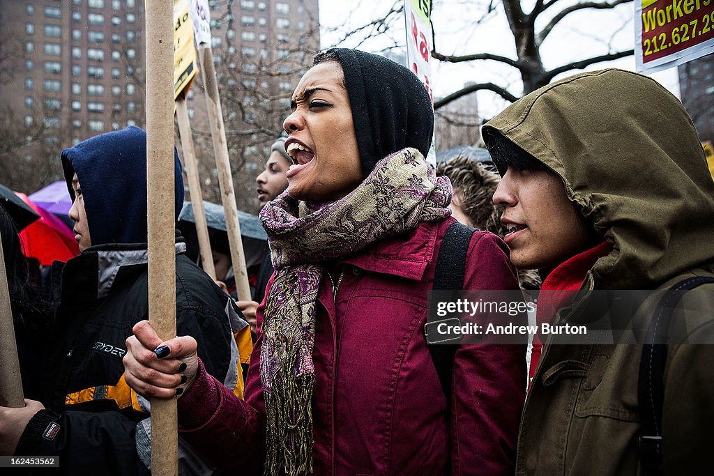 Activists March In New York City To Protest Police Brutality