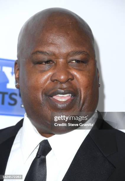 Buster Douglas arrives at the 23rd Annual Harold & Carole Pump Foundation Gala at The Beverly Hilton on August 18, 2023 in Beverly Hills, California.