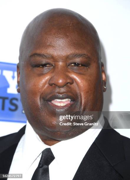 Buster Douglas arrives at the 23rd Annual Harold & Carole Pump Foundation Gala at The Beverly Hilton on August 18, 2023 in Beverly Hills, California.