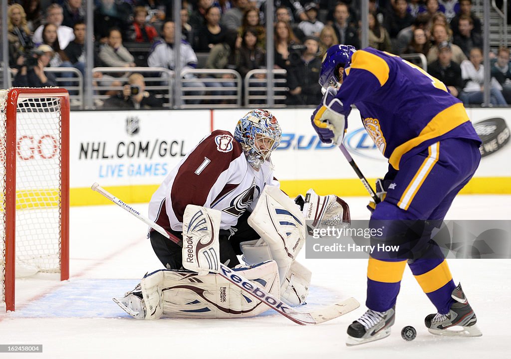 Colorado Avalanche v Los Angeles Kings