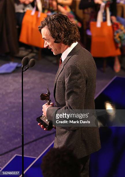 Actor John Hawkes attends the 2013 Film Independent Spirit Awards at Santa Monica Beach on February 23, 2013 in Santa Monica, California.