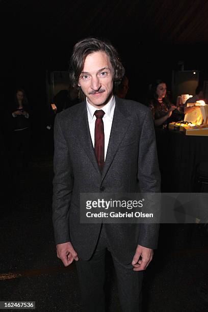 Actor John Hawkes attends the On3 Official Presenter Gift Lounge during the 2013 Film Independent Spirit Awards at Santa Monica Beach on February 23,...