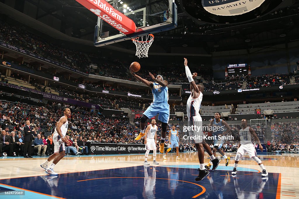 Denver Nuggets v Charlotte Bobcats