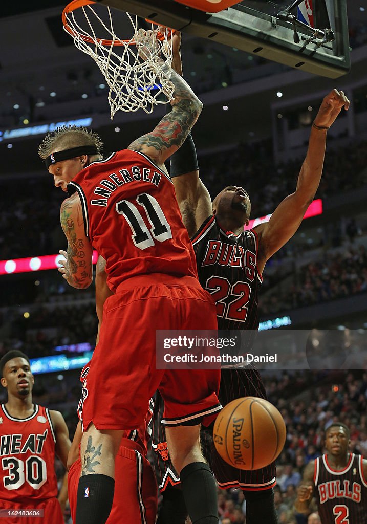 Miami Heat v Chicago Bulls