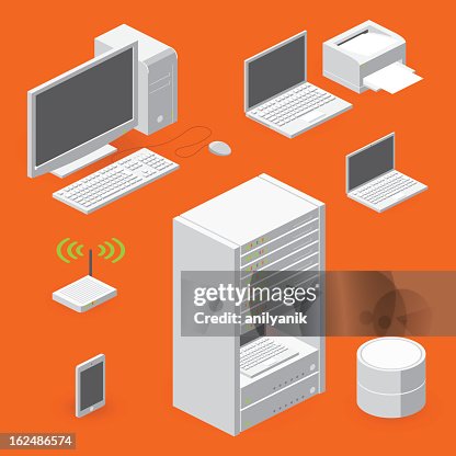 Network Elements High-Res Vector Graphic - Getty Images