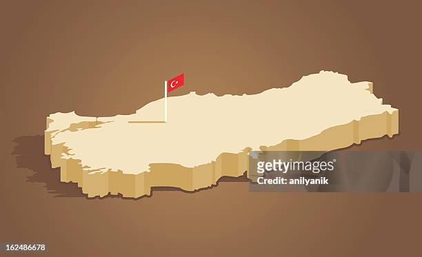illustrazioni stock, clip art, cartoni animati e icone di tendenza di la turchia - turchia