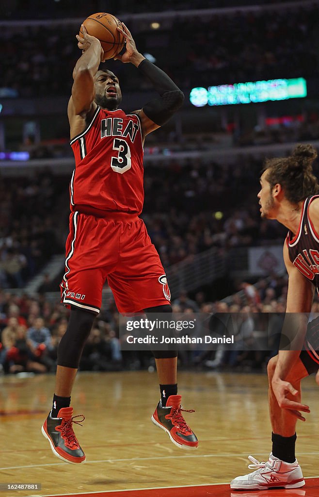 Miami Heat v Chicago Bulls