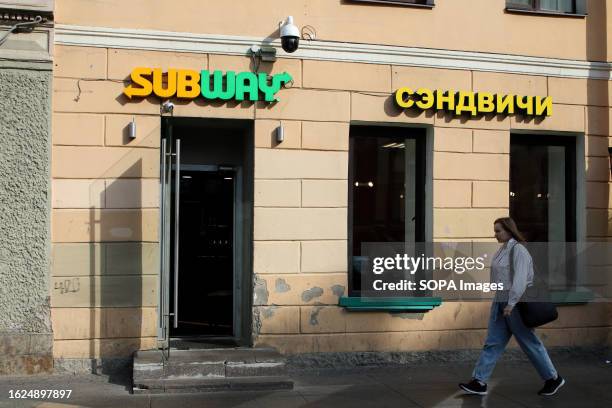 Subway restaurant continues its operation in the Russian Federation in St. Petersburg, on Vosstaniya Street.