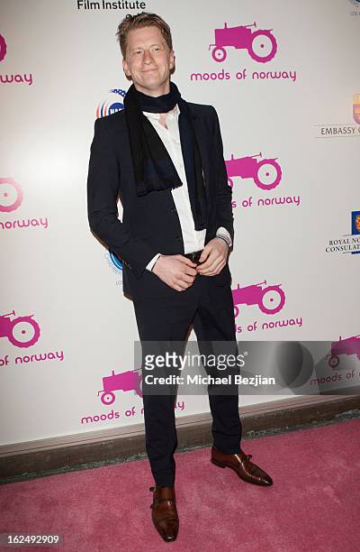 Actor Odd-Magnus Williamson attends Moods Of Norway Scandinavian Pre-OSCAR Celebration on February 23, 2013 in Los Angeles, California.